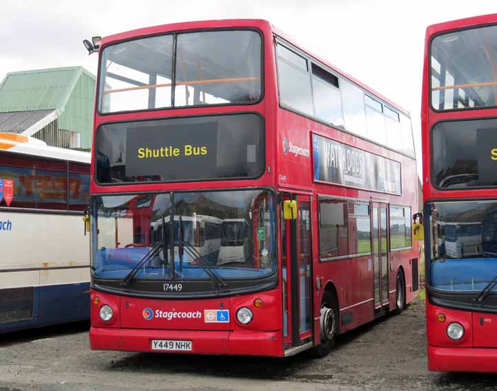 Stagecoach Western Scottish Dennis Trident Alexander ALX400 17449